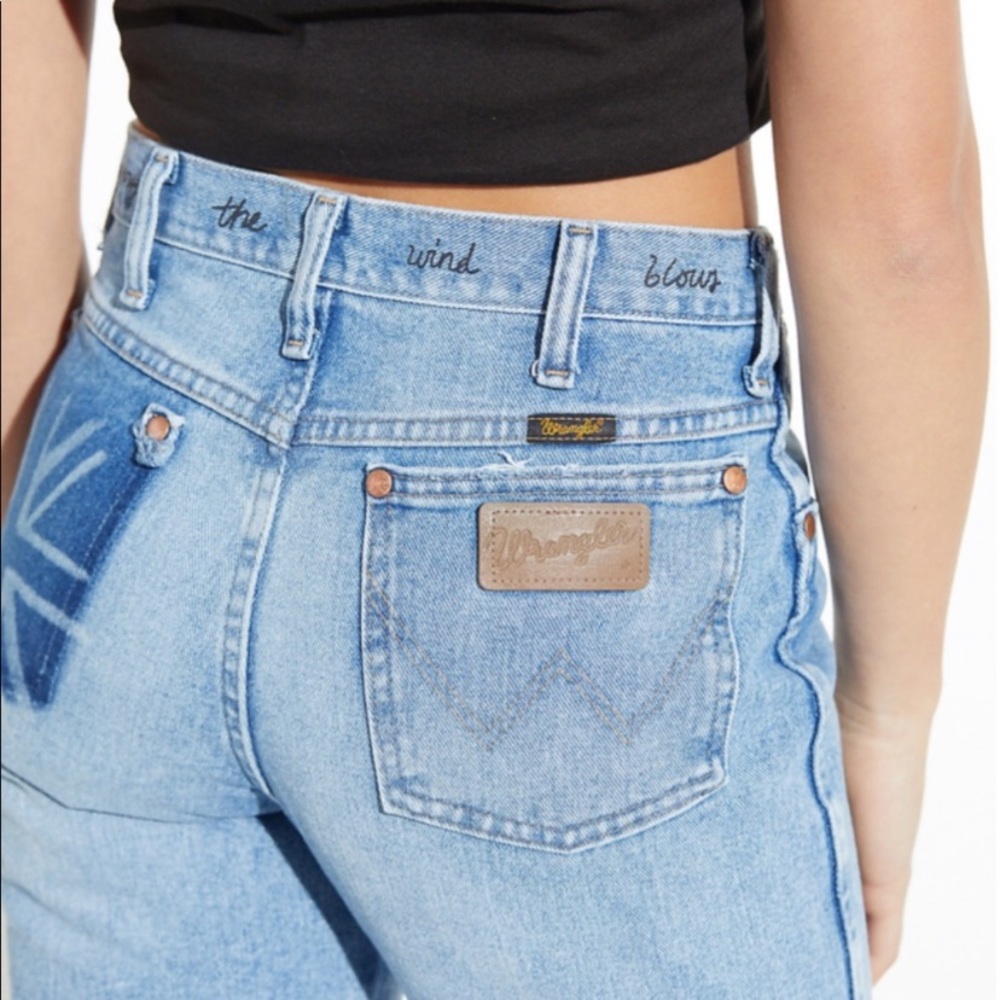 Wrangler Queen Bohemian Rhapsody Distressed Jeans